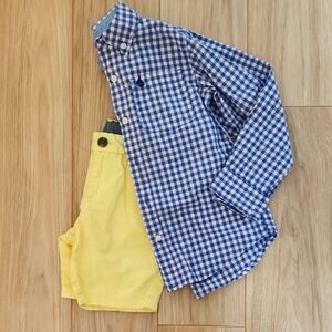 Spring Shorts And Shirt Set